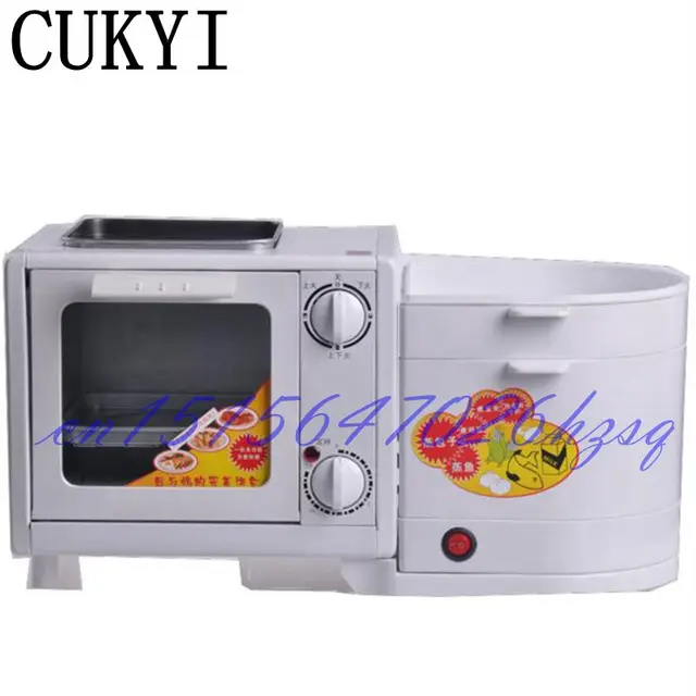 Best Price CUKYI 5L Mini Four in one breakfast machine Electric Oven&Steamer&Flambe pan&Boiling Breakfast maker Multifunctional mechanical Best Price CUKYI 5L Mini Four in one breakfast machine Electric Oven&Steamer&Flambe pan&Boiling Breakfast maker Multifunctional mechanical