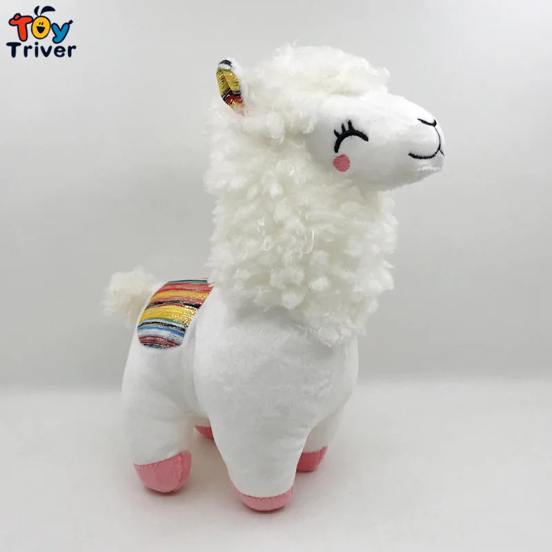 

Alpaca Sheep Camel Plush Toy Triver Stuffed Lamb Mutton Toys Doll Boy Baby Kids Children Birthday Gift Shop Home Decor