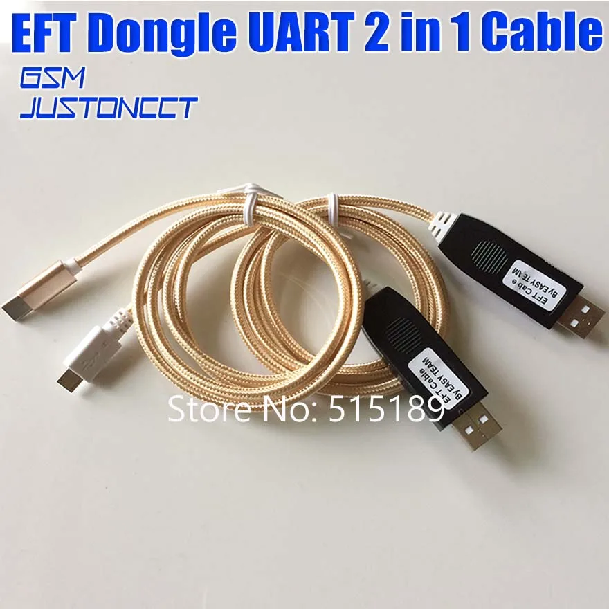 EFT CABLE UART 2 IN 1 - GSMJUSTONCCT -C