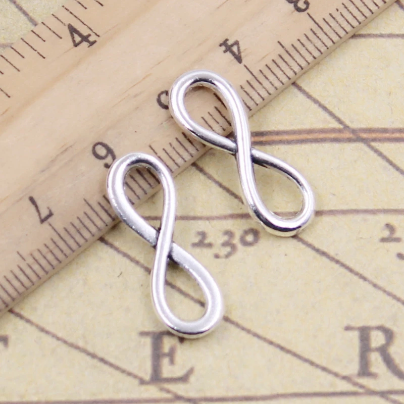 30pcs Charms Hope Awareness Ribbon Bow Tie 19x7mm Tibetan Bronze Silver Color Pendants Antique Making DIY Handmade Jewelry