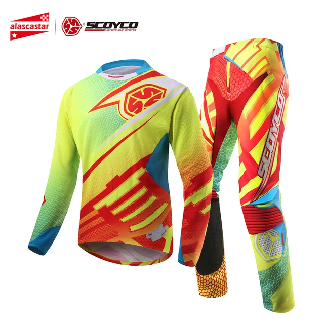 scoyco motocross pants motocross shirt motorcycle pants set racing pants shirts