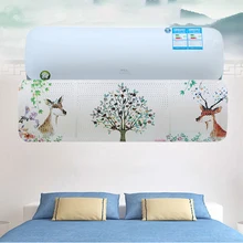 Горячая регулируемая крышка для кондиционера кондиционер перегородка щит ветровой направляющий прямой анти-ветер настенный воздушный Conditio