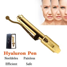Регулируемая ручка высокого давления гиалуроновой кислоты для защиты от морщин/подъема губ инъекции гиалурона пистолет Распылитель ручка водяной шприц