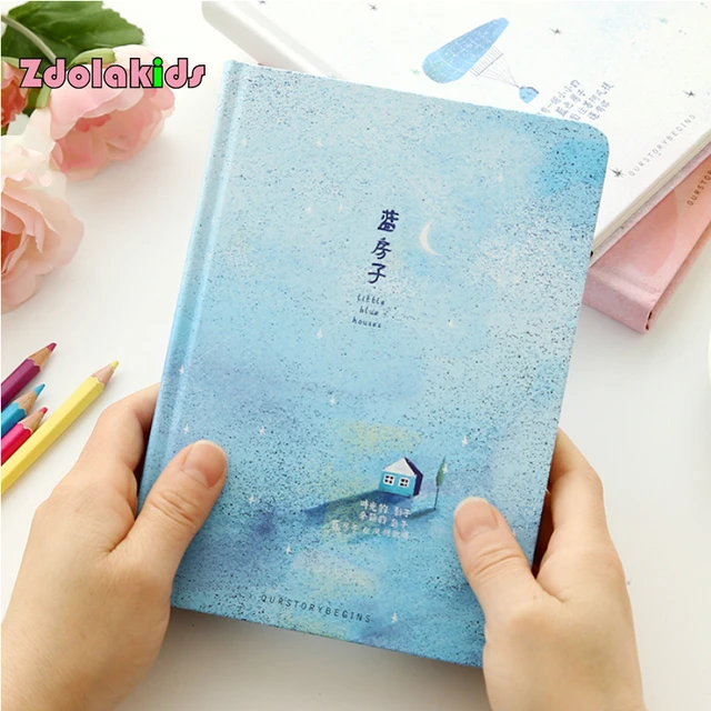 Carnet De Notes Avec De Belles Pages En Couleur, Carnet De Journal Intime,  Papeterie Coréenne, Fournitures Scolaires - Ordinateurs Portables -  AliExpress