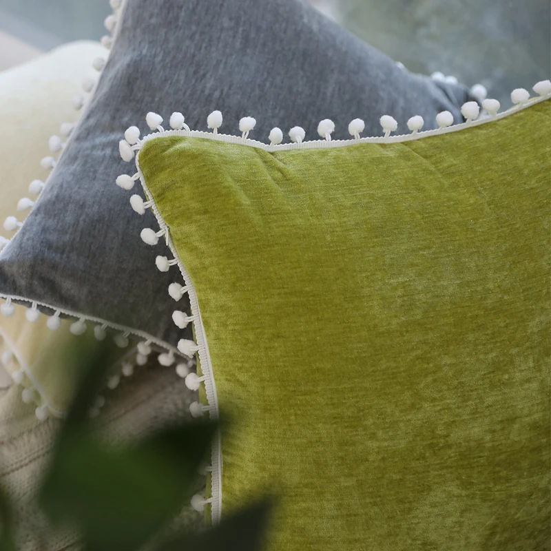 Nordic бархат Чехлы для подушек INS груша цветок украшения квадратный прочные наволочки дивана стул дома милые мягкие