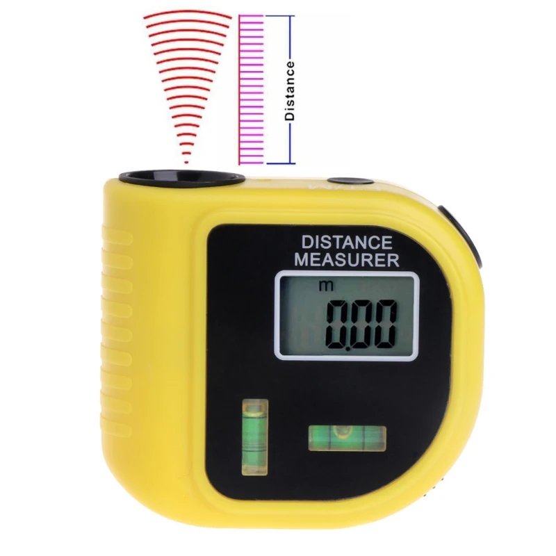 

Good Quality CP-3010 18M Handheld Laser Rangefinders Ultrasonic Distance Meter Measurer Tape