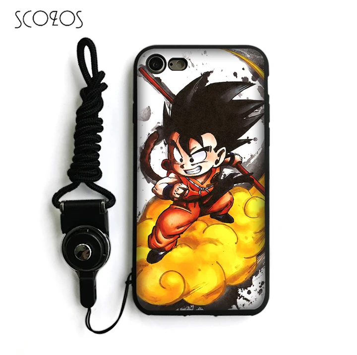 SCOZOS Dragon Ball z Silicone TPU Phone Case Soft Cover For IPhone X 5 5S Se 6 6S 7 8 Plus #nb92 |