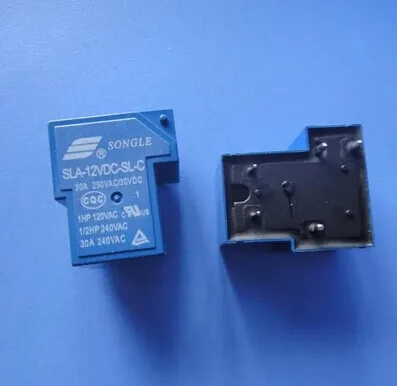 10 шт. T90 kumparan реле 12VDC 30A 250VAC 30VDC 6 pin 1NO 1NC SLA-12VDC-SL-C pcb | Обустройство дома