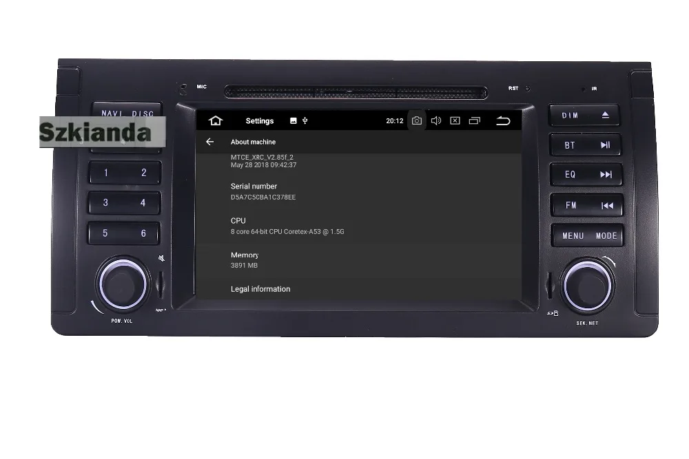 Android 9,0 автомобильный dvd-плеер для BMW E53 android gps E39 X5 Wifi 4G Quad 1024X600 BT Радио RDS USB SD камера+ DVR