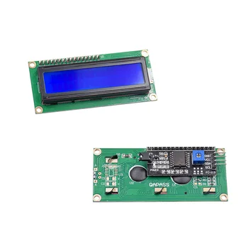 

10pcs/lot LCD1602 + I2C LCD 1602 module Blue screen IIC/I2C for ar-duino