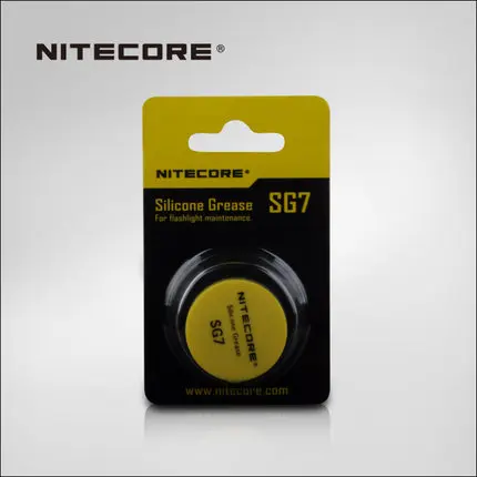 1 шт. Лучшая цена Горячая Распродажа NiteCore SG7 силиконовая смазка фонарик(5 г