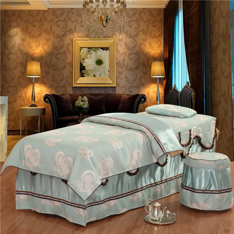 Printing Lace Trim Cosmetic Bedcover Quilt Cover Including Quilt