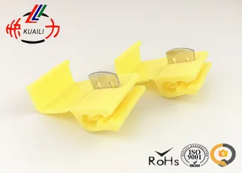 

100pcs Scotch Lock Yellow Quick Splice Connector Terminal AWG 12-10