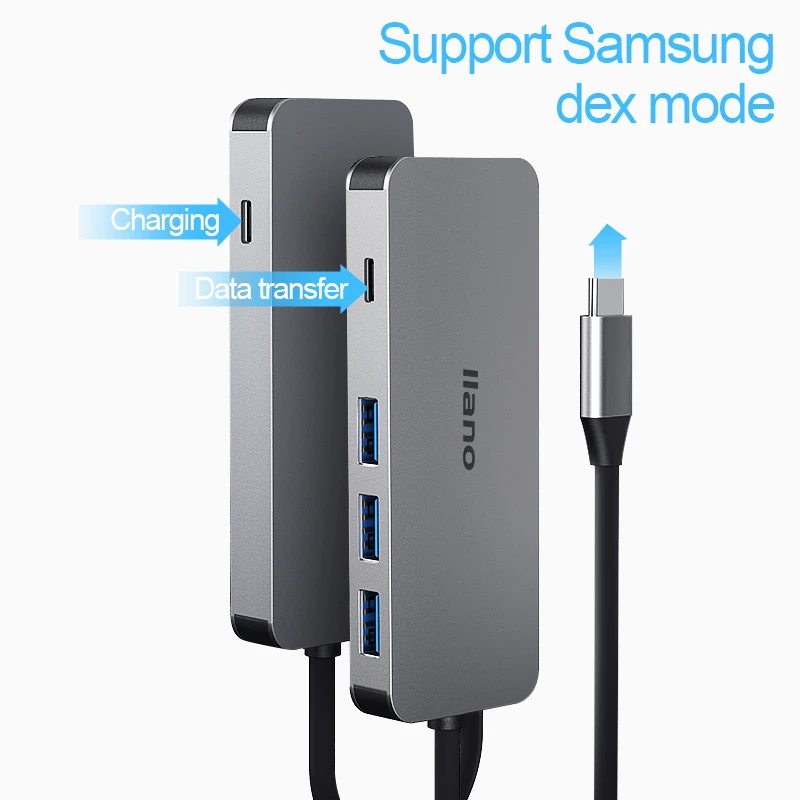 USB C концентратора Thunderbolt 3 адаптер Тип к HDMI 0 док-станция для Dex кабель samsung Galaxy Note S8