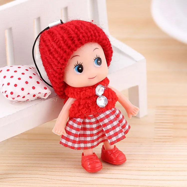 5Pcs Kids Toys Soft Interactive Baby Dolls Toy Mini Doll For Girls Cute Gift!!! 