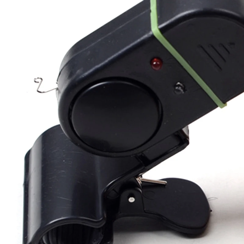 New Led Light Fishing Electronic Bite Fish Alarm Bell Clip-On Fishing Rod Pole Waterproof Fishing Alarm