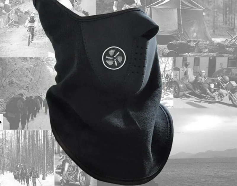 Winter Thermal Neck Warmer Fleece Bicycle Windproof Face Mask Outdoor Sport Masks Ski Snowboard Cycling Accessories AC0001 (8)