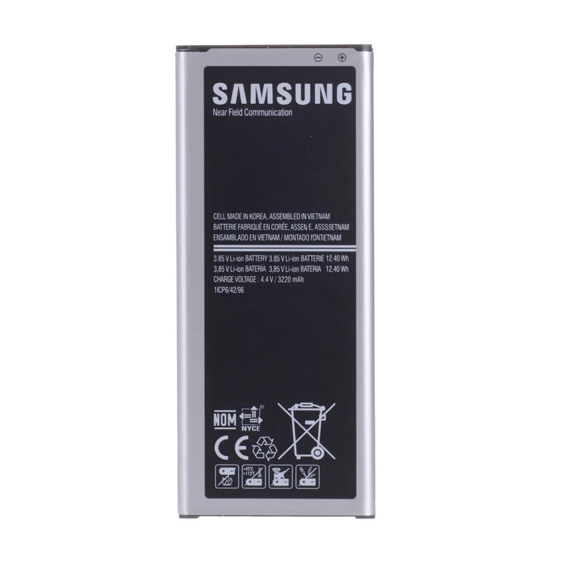 

Original Battery For Samsung Galaxy Note 4 Battery B-BN910BBE 3220mAh N910a N910V N910C N910u N910 Battery Full Capacity