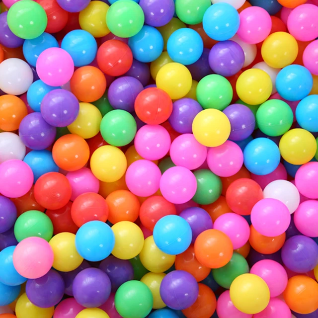 Wholesale Colorful Plastic Ball Pits Balls for pool Kids Play 500
