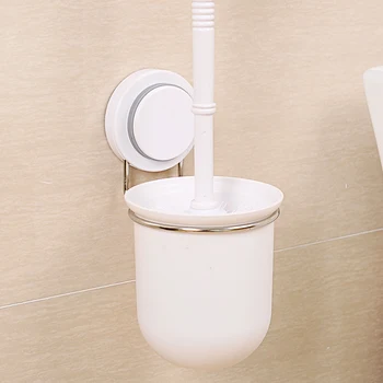 

Toilet brush set free perforating toilet brush with soft toilet brush base no dead suction toilet brush holder