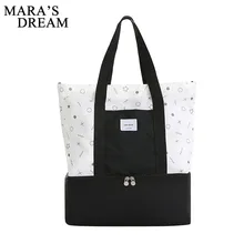 Mara's Dream Сумочка для ланча Женская модная мультяшная печать тренд многофункциональная большая емкость женская сумка повседневная женская сумка для хранения