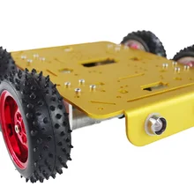 Hello Maker C300 золотой сплав DIY шасси автомобиля robbot шасси