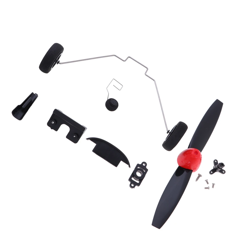 Propeller + Front & Hind Landing Gears Spare Parts for WLtoys XK A430 Plane