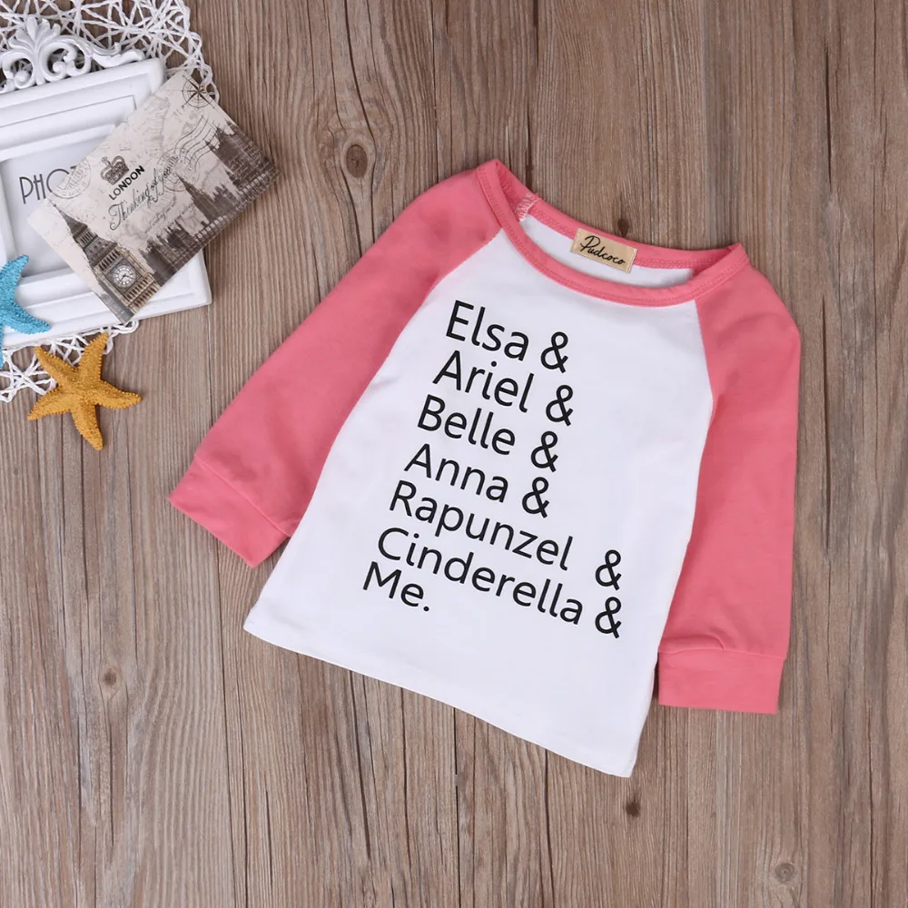 2017 Newborn Toddler Infant Baby Girls Clothes Spring Long Sleeve