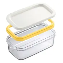 Слайсер для масла резак нож из нержавеющей стали хлеб торт сыра стекло Хранитель контейнер для хранения многофункциональные кухонные аксессуары