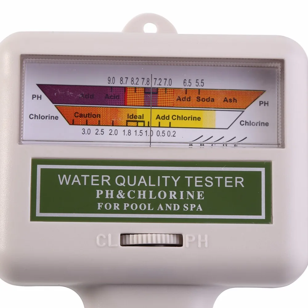 РН-метр PC101 портативный измеритель качества воды PH CL2 Хлор тестер измеритель уровня рН-тестер для бассейна Спа Аквариум