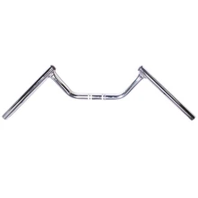 7/" 22 мм хром Мотоцикл натяжитель Ручка для Yamaha Suzuki Cruiser Чоппер кафе гонщик Универсальный