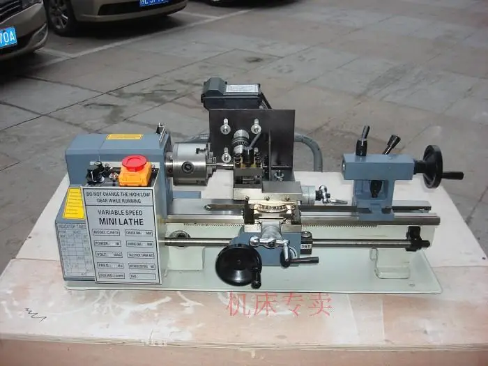 

mini lathe machine C0618 2K4 for household turning machine