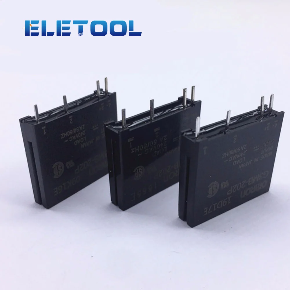 1 шт. релейный модуль G3MB 202P DC AC PCB SSR в 5 В Out 240 2A твердотельный XF30|Реле| |