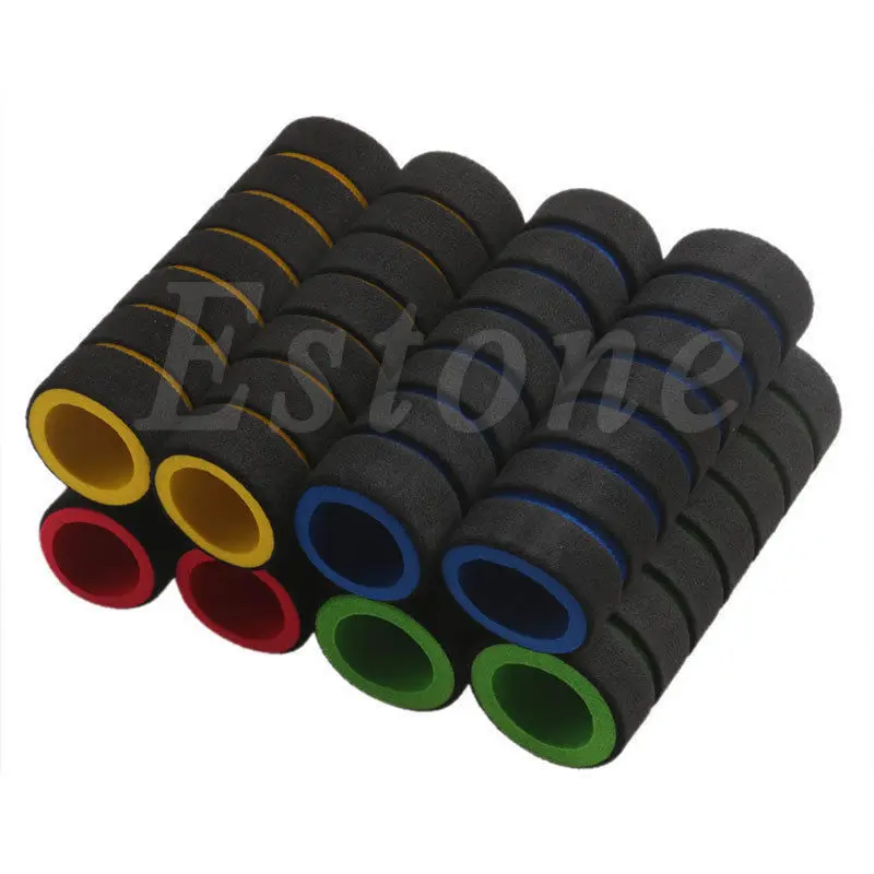 4 قطع handbar قبضة رغوة الإسفنج دراجة دراجة دورة عدم الانزلاق الفرامل غطاء مجموعة 4 قطع handbar قبضة رغوة الإسفنج دراجة دراجة دورة عدم الانزلاق الفرامل غطاء مجموعة