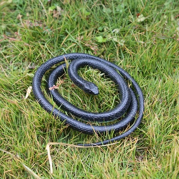 

Halloween Realistic Soft Rubber Toy Snake Safari Garden Props Joke Prank Gift About 130cm Playing Jokes Toys