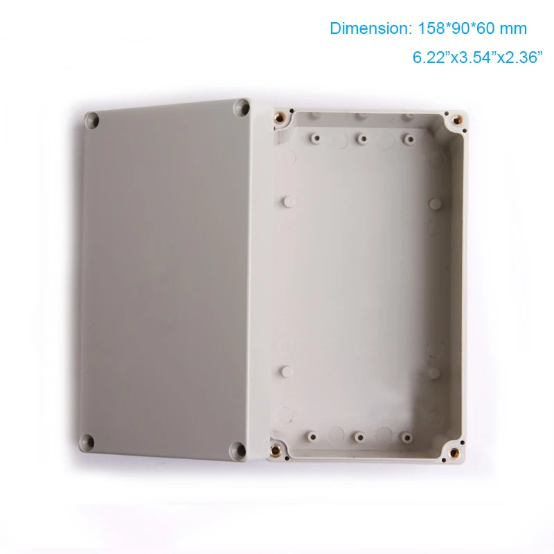 2015 New widely use Waterproof and Dustproof ABS Plastic seal box 158 90 60mm