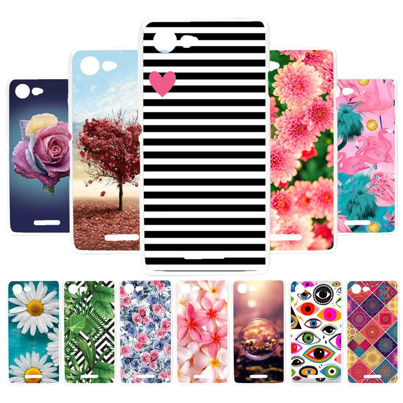 

Vanveet Soft Silicone Case For Sony E3 Case Coque For Sony Xperia E2 E3 Dual D2203 D2243 Cover Flamingo Painted Case Back Fundas