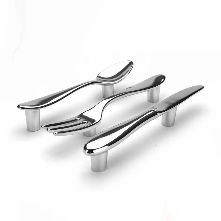 unique kitchen cabinet knobs cupboard door handles drawer dresser closet pull handles bar bright silver