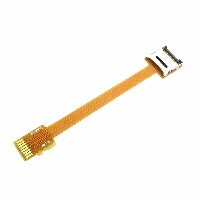 Micro SD TF Memory Card Kit Male to Female Extension Soft Flat FPC Cable Extender 10cm