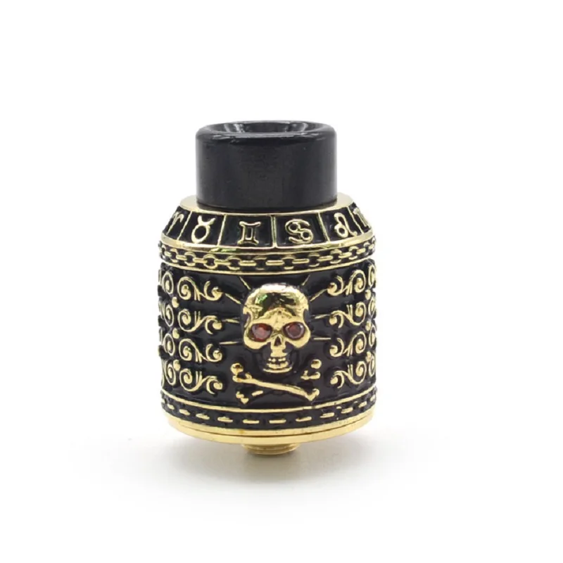 

High quality Riscle Pirate King V2 squonk bf RDA 24mm Adjustable airflow Rebuildable Dripping Atomizer for vape mods/mech mod