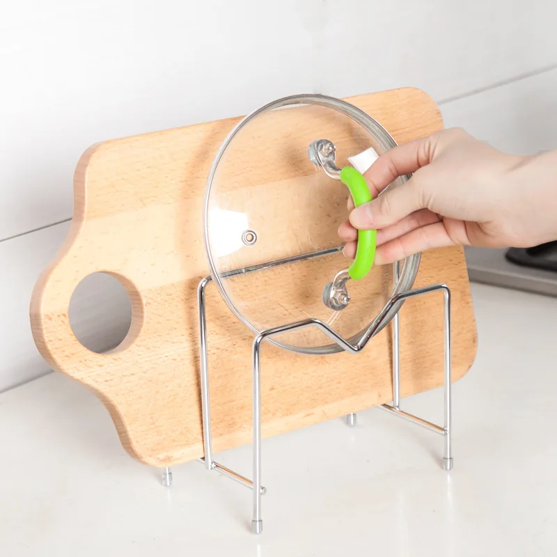 Multifunctional Stainless Steel Storage Rack Kitchen Knife Chopping