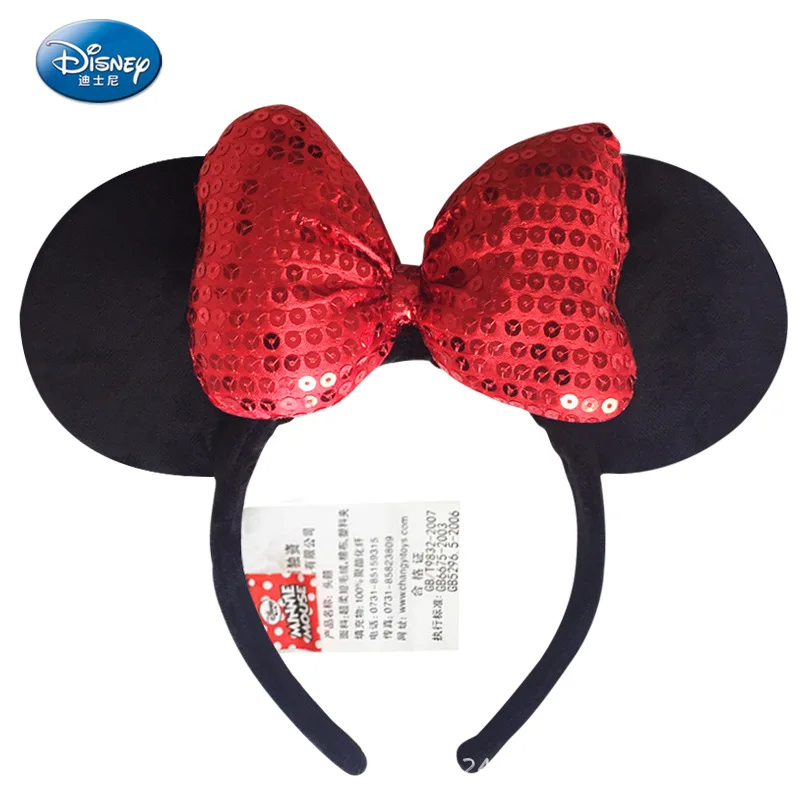 Игрушки для девочек Disney плюшевая повязка на голову детский Рождественский