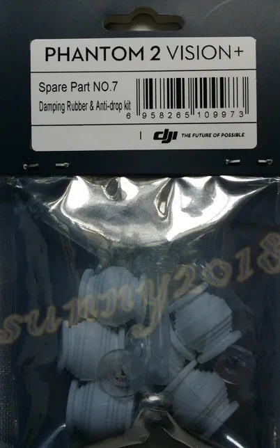 DJI Phantom 2 Vision + Part 7 P2V + Gimbal Damping Rubber And Anti Drop Kit