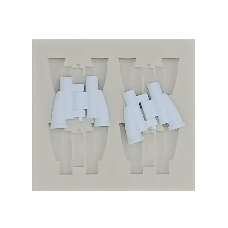 

Cake Tools 1 inch telescope silicone mold Decorating Cupcake decorating Gumpaste fondant tool mould