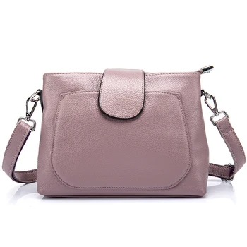 

Moxi 2020 Fashion Women Messenger Bags Genuine Leather Women Crossbody Bag Cowskin Female Shoulder Bags Ladies Party Handbags
