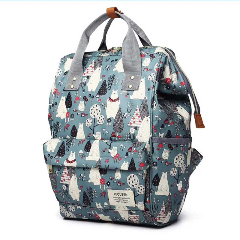 Lequeen пеленки мешок рюкзак для путешествий с яркими рисунками из мультфильма про динозавров сумка для ухода за ребёнком несколько Мумия