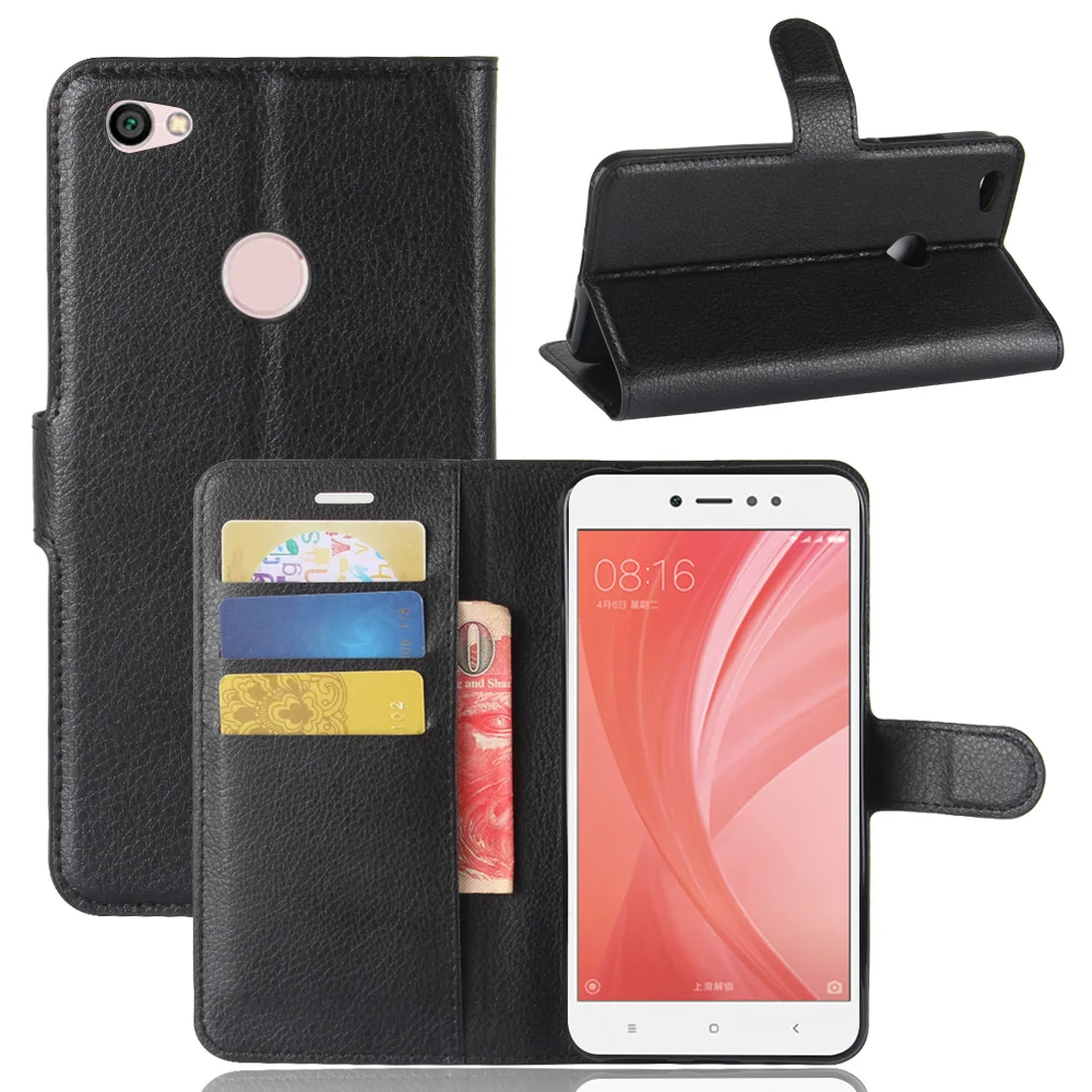 

CYBORIS For Xiaomi Redmi Note 5A Prime Flip Cover for Xiaomi Redmi Note 5A xiao mi note5a PU Cases For Red mi Note 5A 5 A Fundas