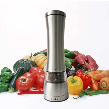

High Quality Stainless Steel Manual Salt Pepper Mill Grinder Portable Kitchen Metal Mill Muller Tool Seasoning Cooking Tools -SZ