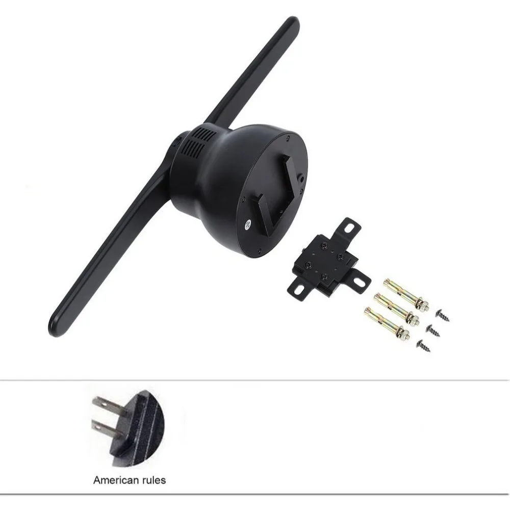 Dropshipping Wifi 3D Hologram Advertising Display Led Fan Holographic Imaging Naked Eye Led Fans Advertisement Player Machine