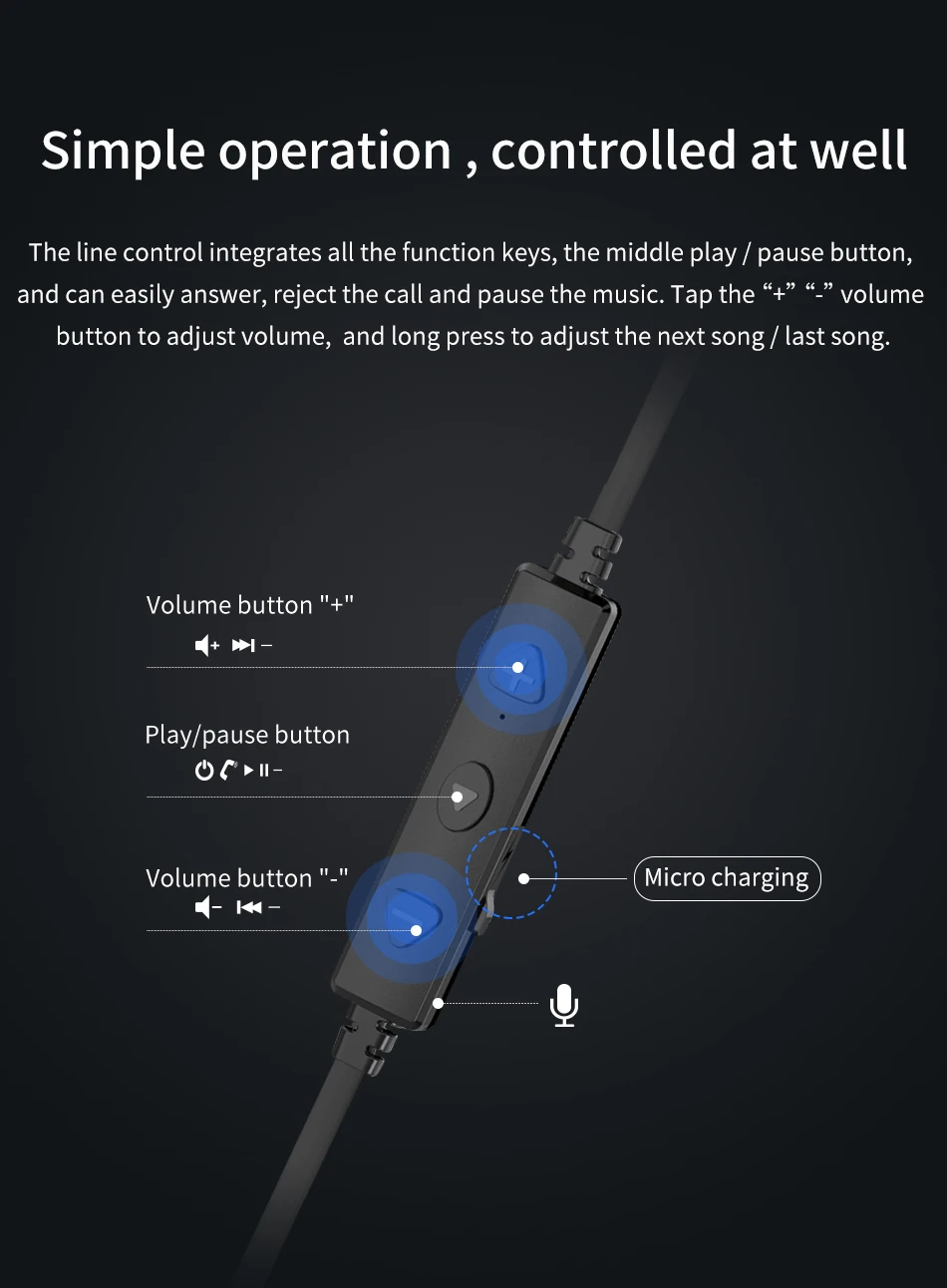 AWEI WT20 оригинальные беспроводные наушники-вкладыши Bluetooth спортивные наушники Hi-Fi стерео звук Магнитный дизайн громкой связи для игр с микрофоном